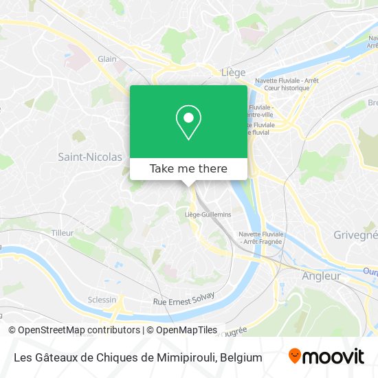 Les Gâteaux de Chiques de Mimipirouli map