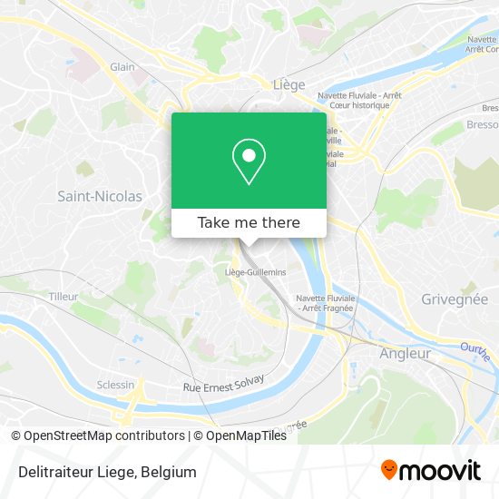 Delitraiteur Liege map