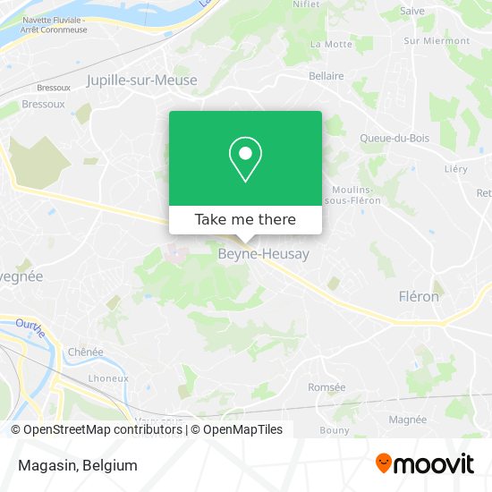 Magasin map