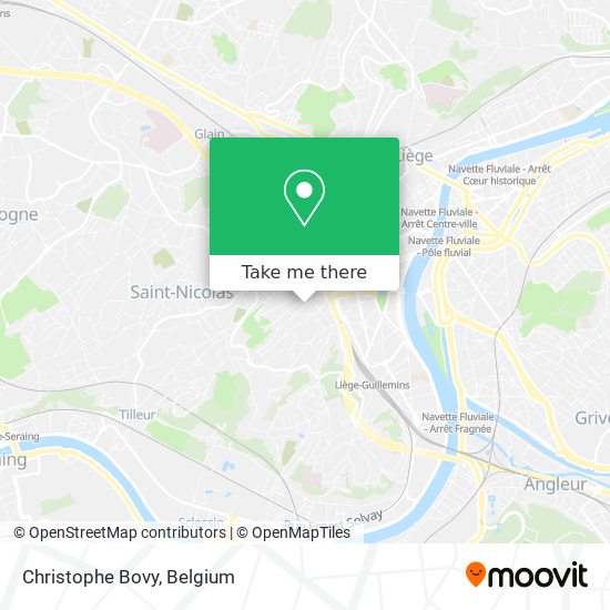 Christophe Bovy map