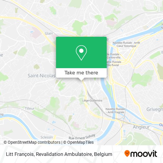 Litt François, Revalidation Ambulatoire map