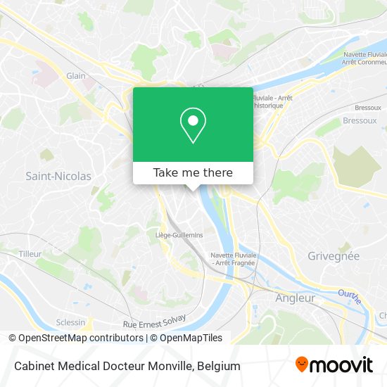 Cabinet Medical Docteur Monville map