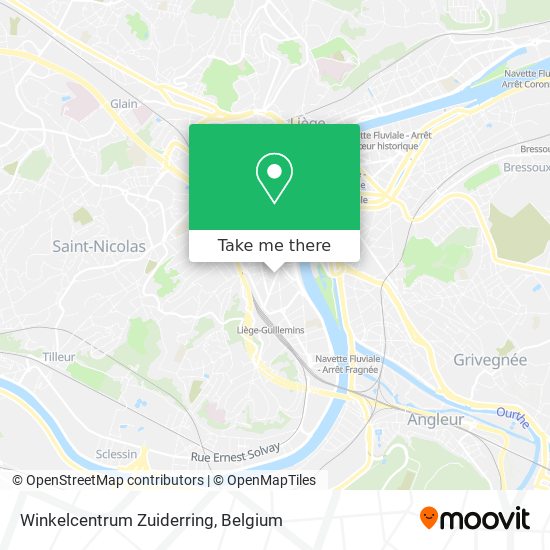 Winkelcentrum Zuiderring map