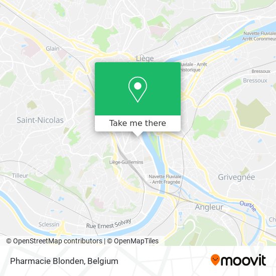 Pharmacie Blonden map