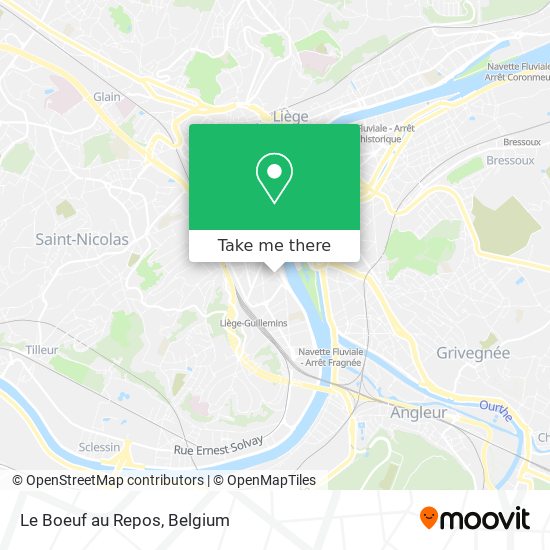 Le Boeuf au Repos map