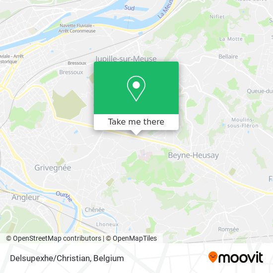 Delsupexhe/Christian map