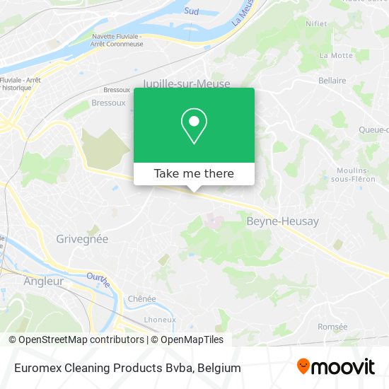 Euromex Cleaning Products Bvba map