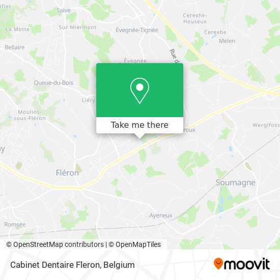 Cabinet Dentaire Fleron plan