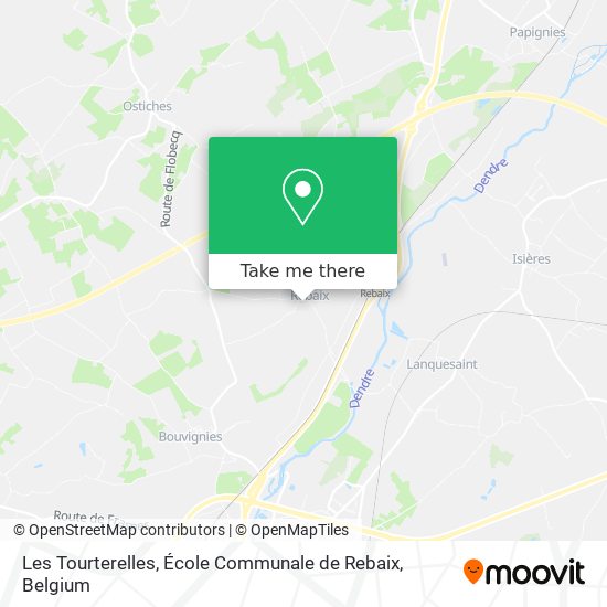 Les Tourterelles, École Communale de Rebaix plan