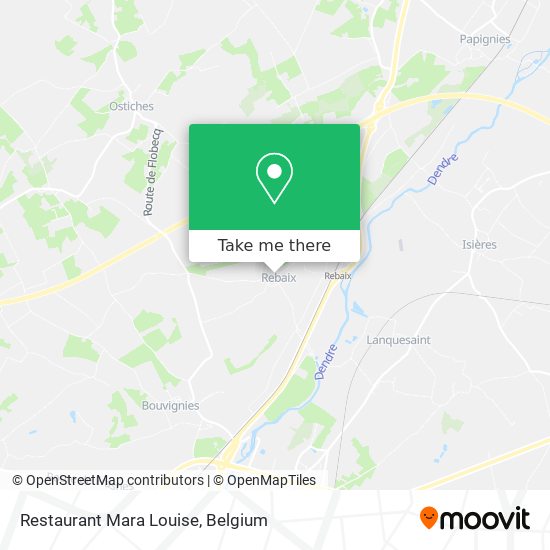 Restaurant Mara Louise map