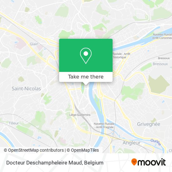 Docteur Deschampheleire Maud map