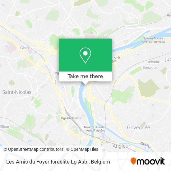 Les Amis du Foyer Israëlite Lg Asbl map