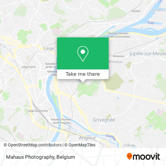 Mahaux Photography map