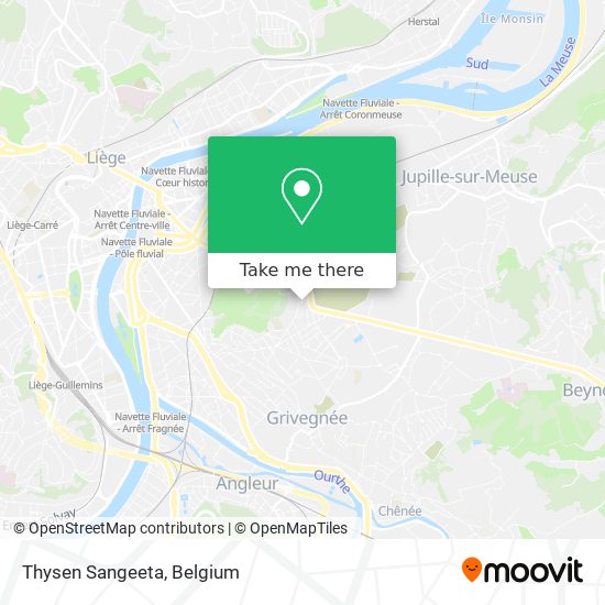 Thysen Sangeeta map