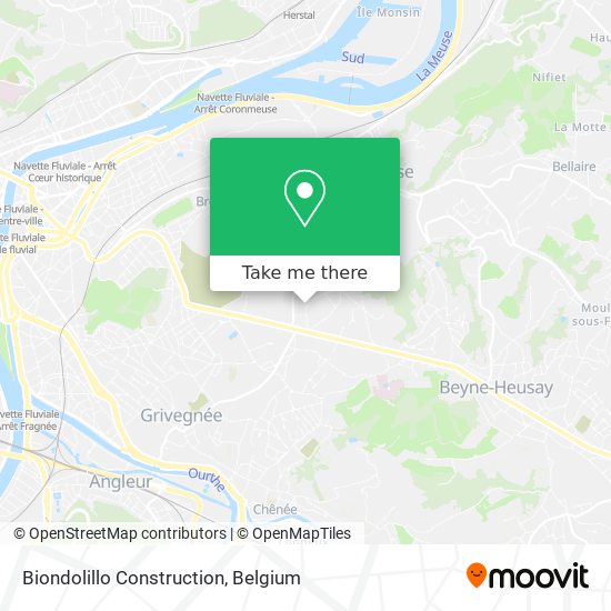 Biondolillo Construction map