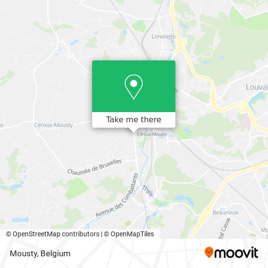 Mousty map