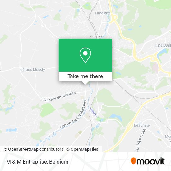 M & M Entreprise map