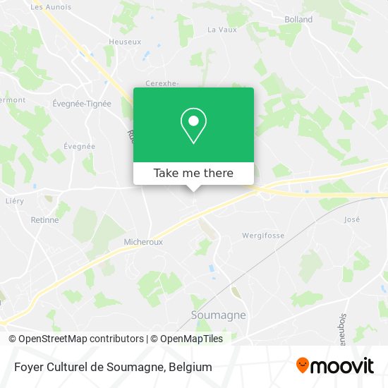 Foyer Culturel de Soumagne map