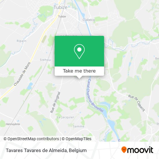 Tavares Tavares de Almeida map