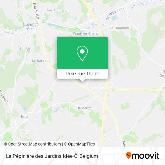 La Pépinière des Jardins Idée-Ô plan