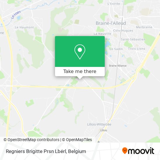 Regniers Brigitte Prsn Lbérl map