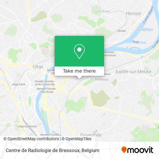 Centre de Radiologie de Bressoux map