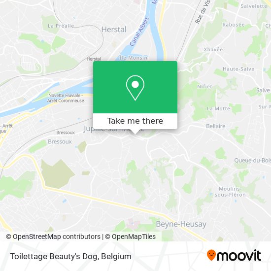 Toilettage Beauty's Dog map