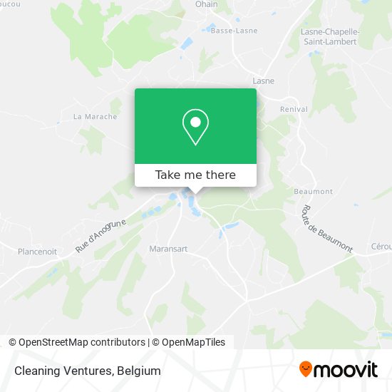 Cleaning Ventures map