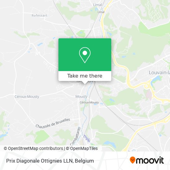 Prix Diagonale Ottignies LLN map