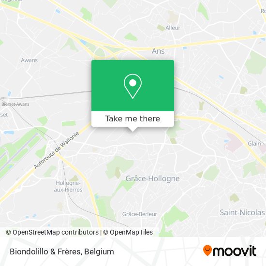 Biondolillo & Frères map