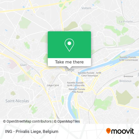 ING - Privalis Liege map