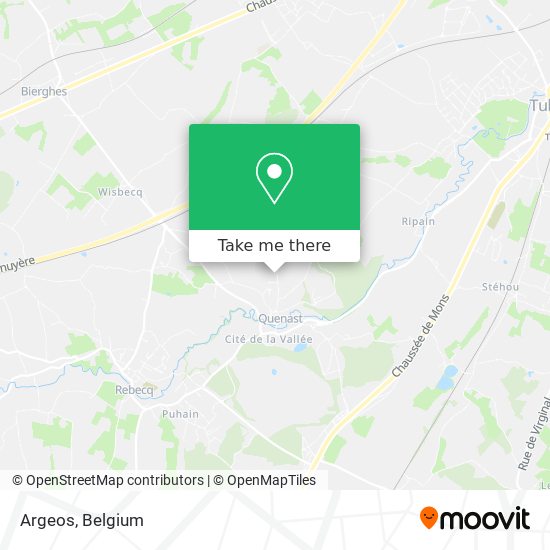 Argeos map