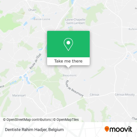 Dentiste Rahim Hadjer plan