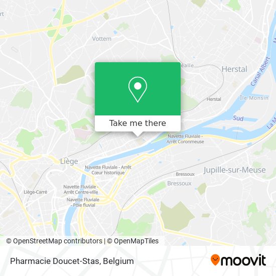 Pharmacie Doucet-Stas map