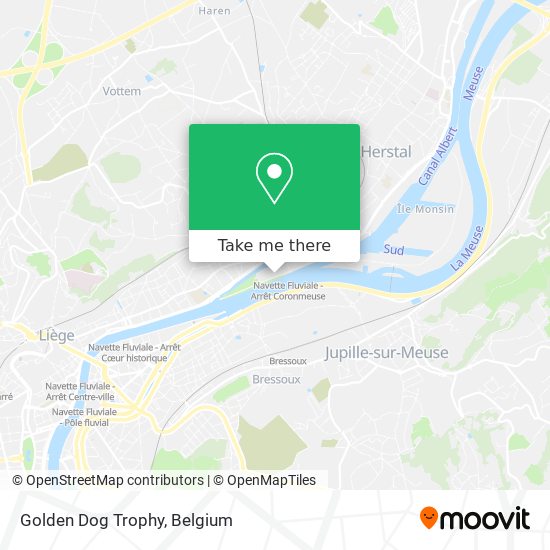 Golden Dog Trophy map