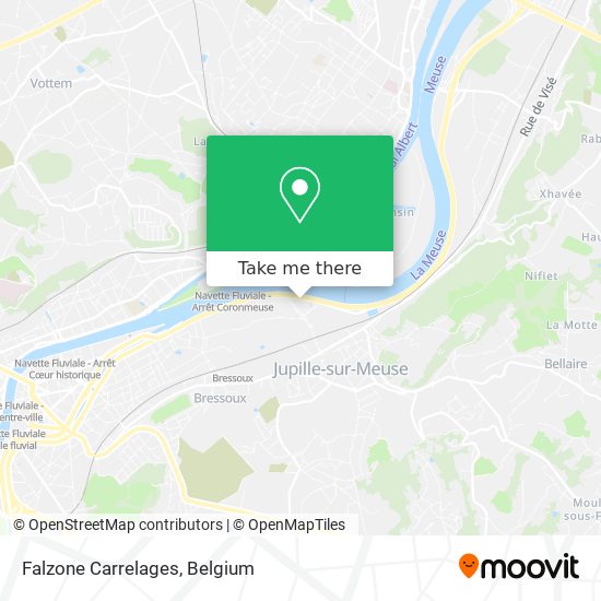 Falzone Carrelages map