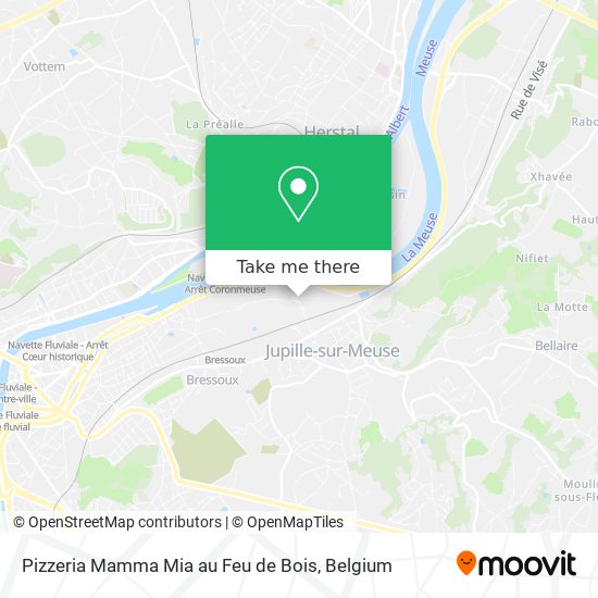 Pizzeria Mamma Mia au Feu de Bois plan