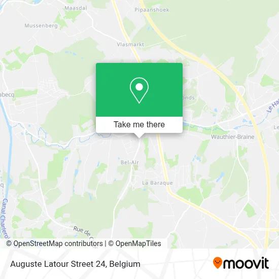 Auguste Latour Street 24 map