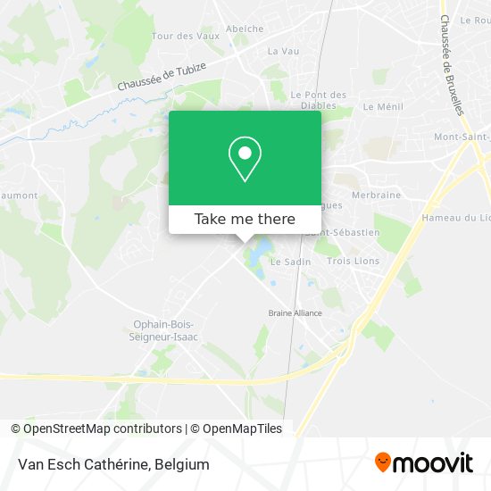 Van Esch Cathérine map