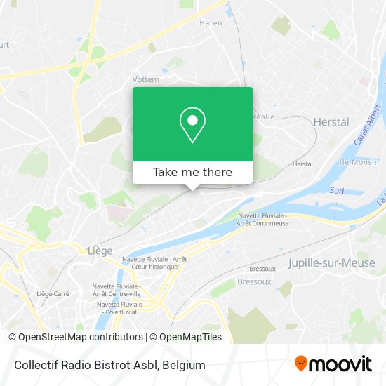 Collectif Radio Bistrot Asbl map