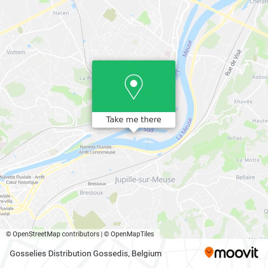 Gosselies Distribution Gossedis plan