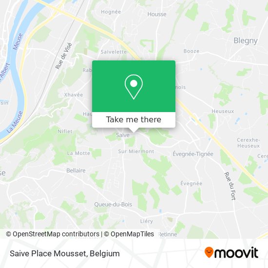 Saive Place Mousset map