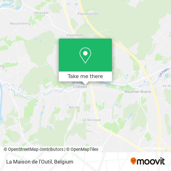 La Maison de l'Outil plan