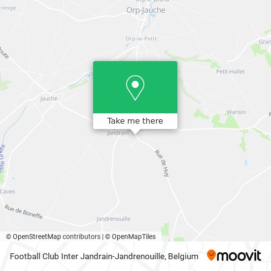 Football Club Inter Jandrain-Jandrenouille plan