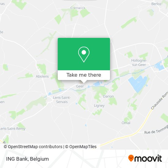 ING Bank map