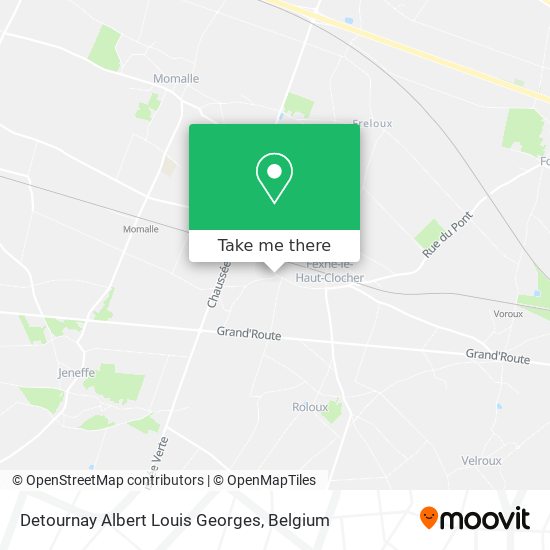 Detournay Albert Louis Georges map