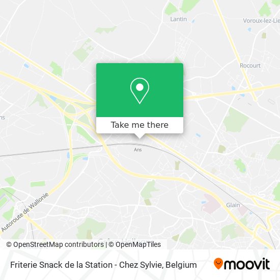 Friterie Snack de la Station - Chez Sylvie map