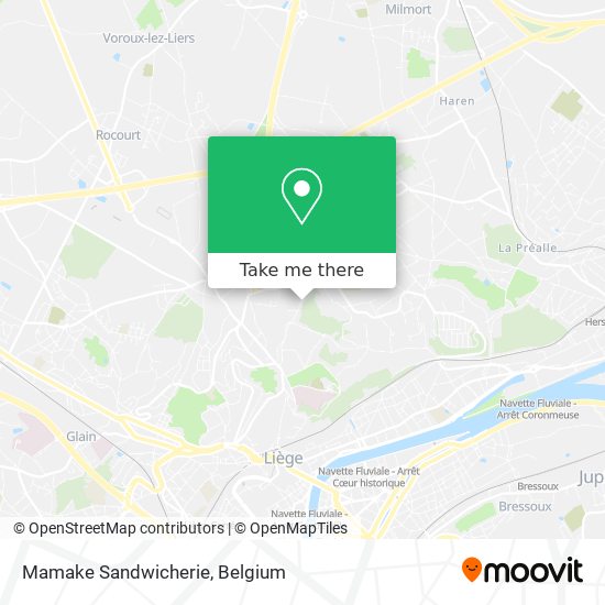 Mamake Sandwicherie map