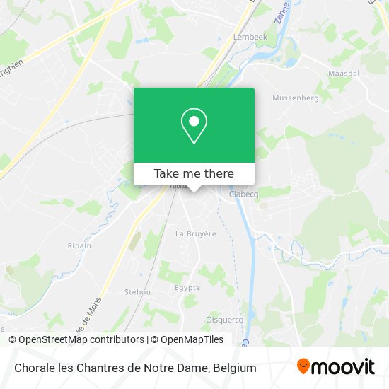 Chorale les Chantres de Notre Dame map