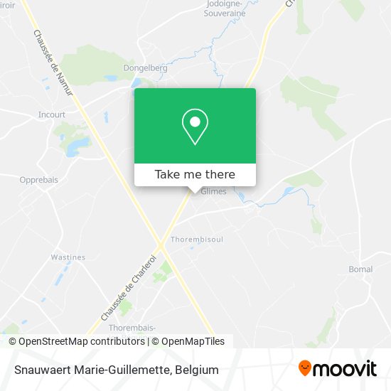 Snauwaert Marie-Guillemette map